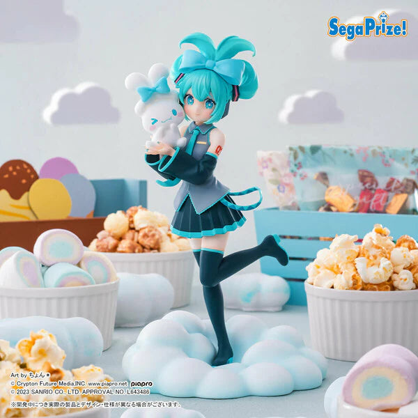 figurine Hatsune Miku x Cinnamoroll