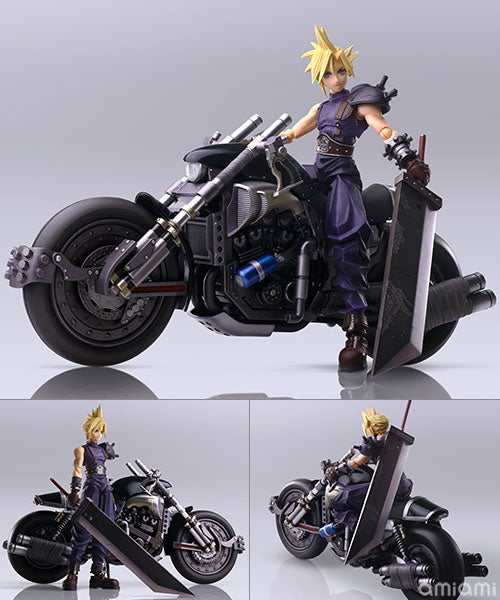 Final Fantasy VII BRING ARTS Cloud Strife & Hardy-Daytona